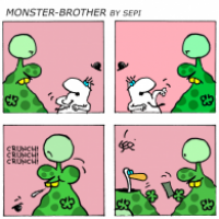 Monster-Brother / Monster-Bruder