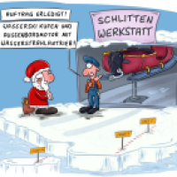 Klimaschlitten