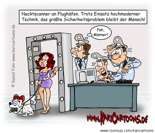 Cartoon: Nacktscanner 1