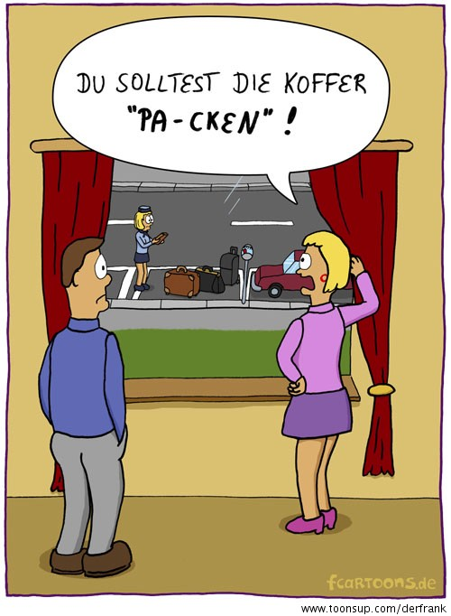 Cartoon: KOFFER - Toonsup