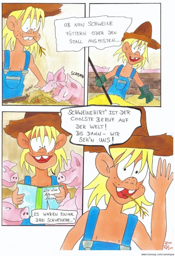 Comic: Country Kids - How to be a pigfarmer 5