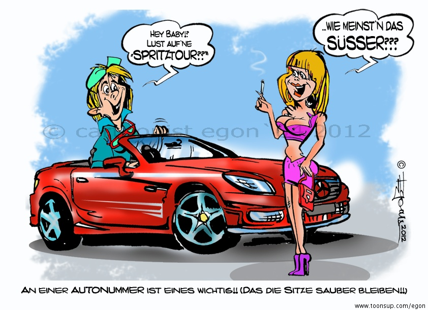 Cartoon: Spritztour 1