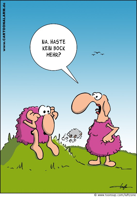Cartoon: Kein Bock mehr? - Toonsup