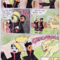 Deidara und Tobi und der Neunschwänzige