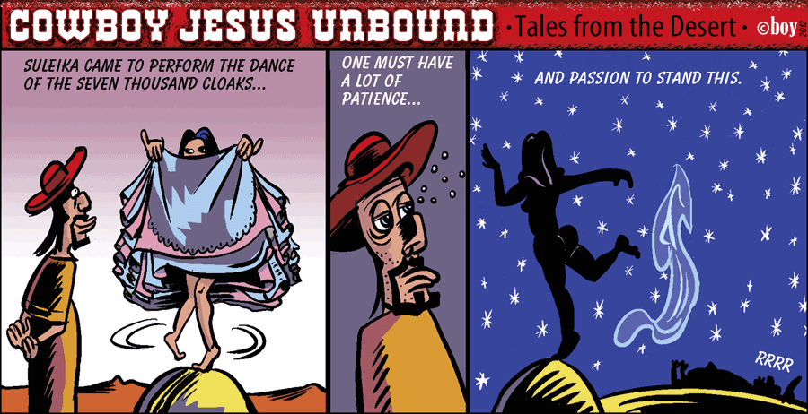 Cartoon: COWBOY JESUS #2 2