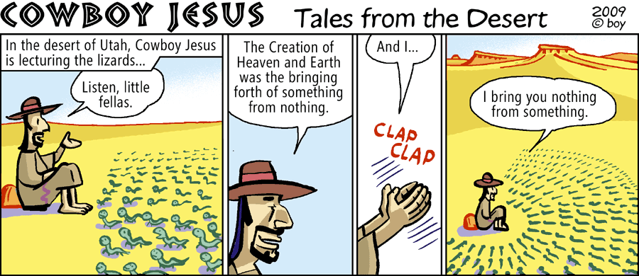 Cartoon: COWBOY JESUS #2 10