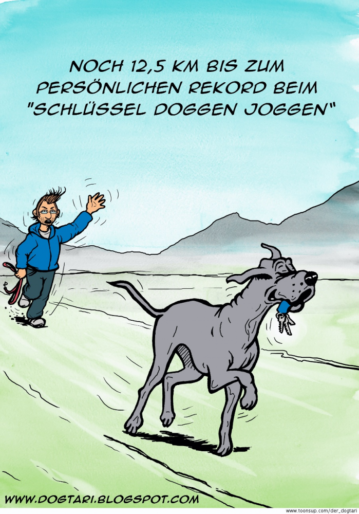 Cartoon: Doggen Joggen - Toonsup