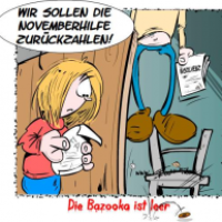 Leerverkäufe oder die Bazooka ist leer