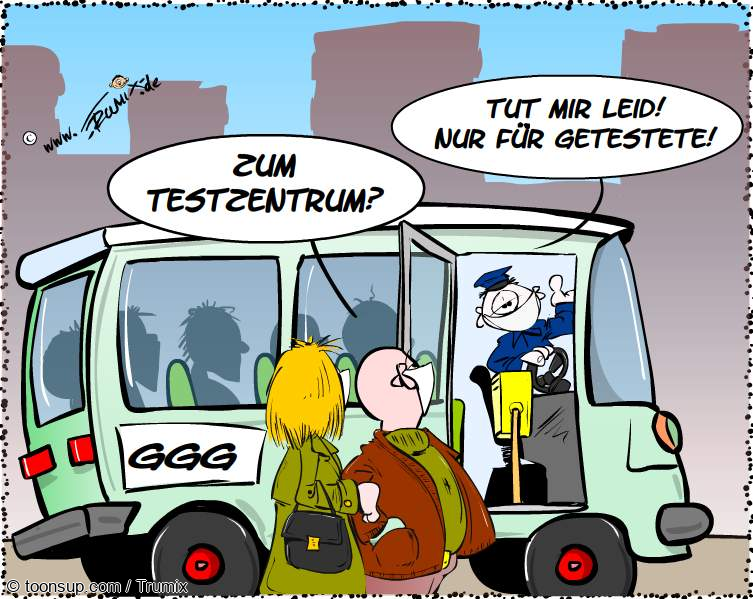 Cartoon: Endlich klare Regeln für alle ... für die Meisten wenigstens. 1