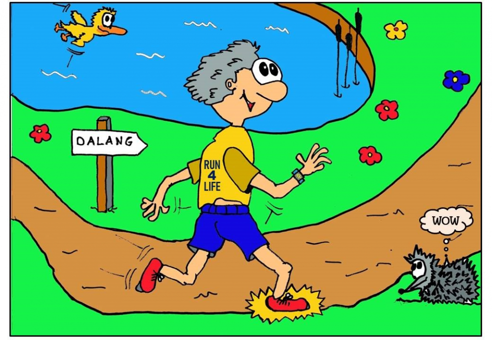 Cartoon: Jogging - Toonsup