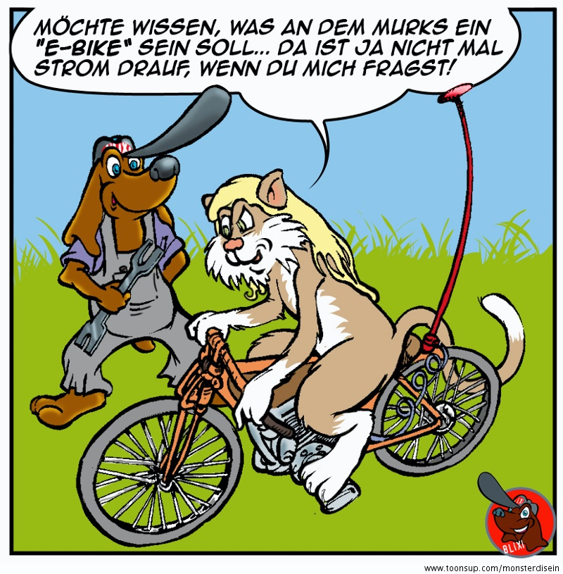 Comic: Das E-Bike - Toonsup