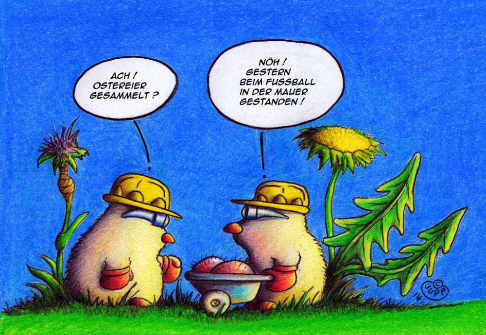 Cartoon: Dicke Eier - Toonsup